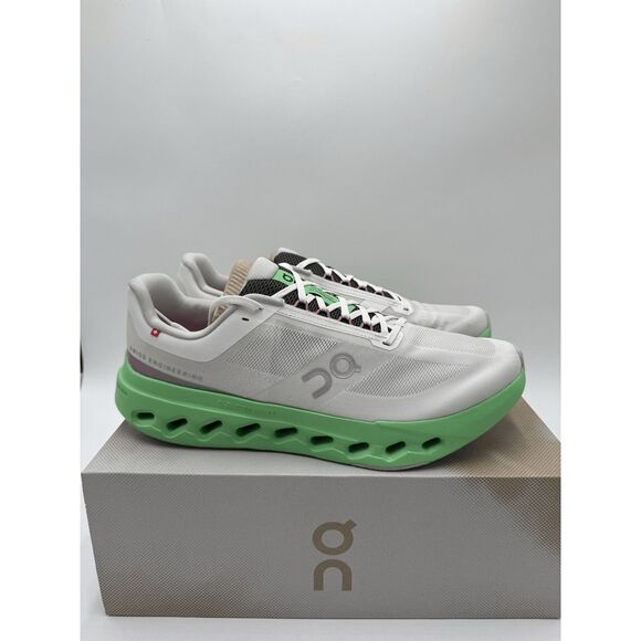 On Men's Cloudsurfer Next Running Shoes Wolf Honeydew New In Box Size 11 - Picture 3 of 9